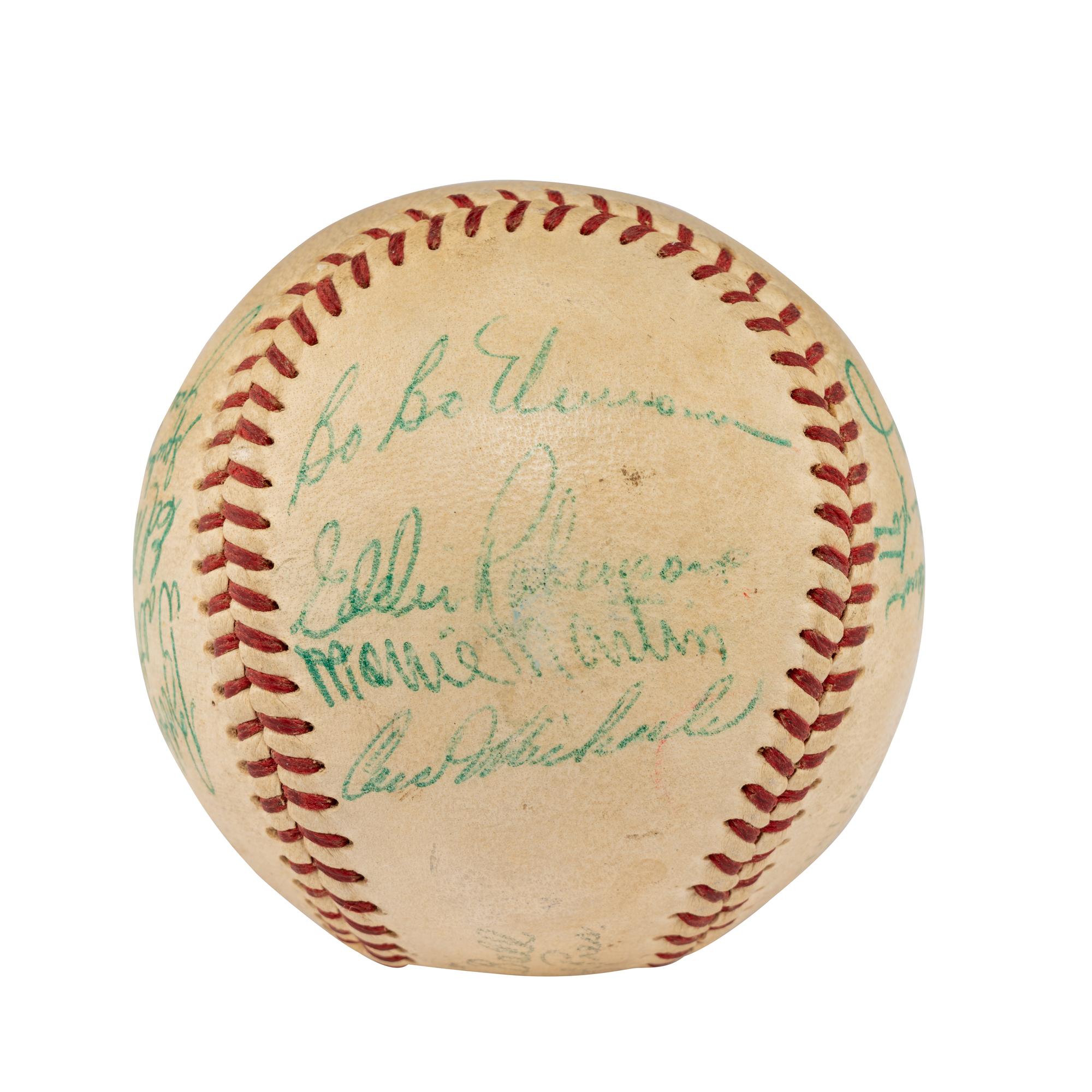 A 1953 Philadelphia Athletics Team Signed Autograph Baseball (Beckett Authentication Services)