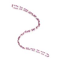 RUBY AND CULTURED PEARL NECKLACE