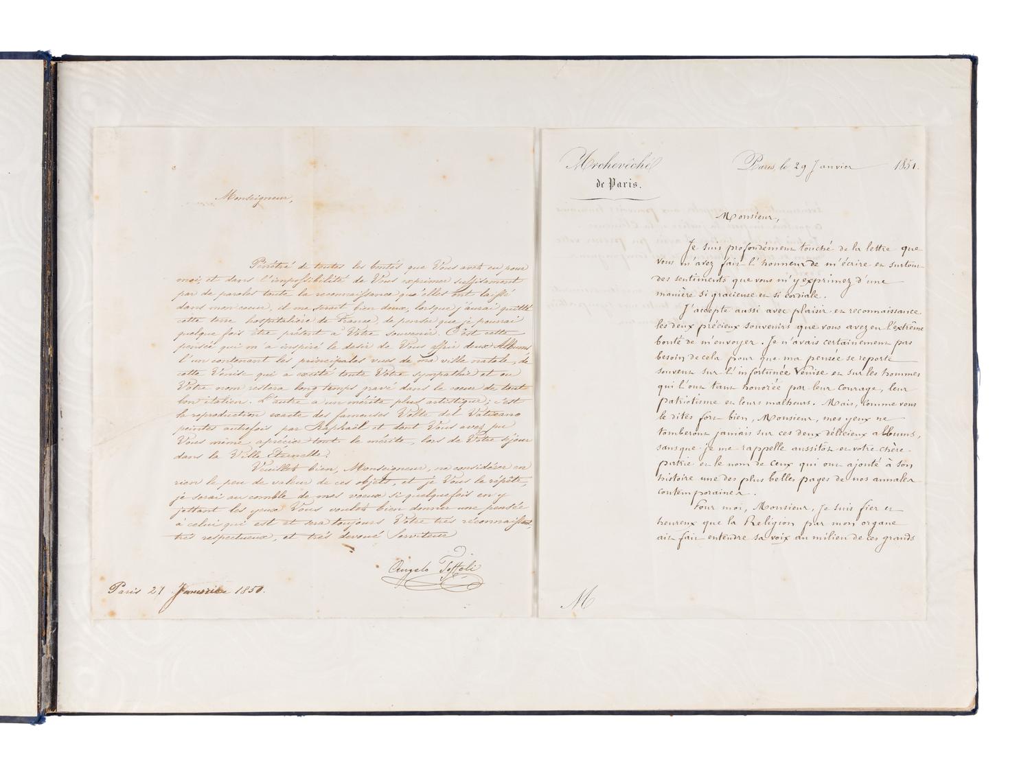 BORGHESI, Giovanni Battista (1790-1846). Le Principali Vedute di Venezia . Venice: Giuseppe Kier, [ca 1843].