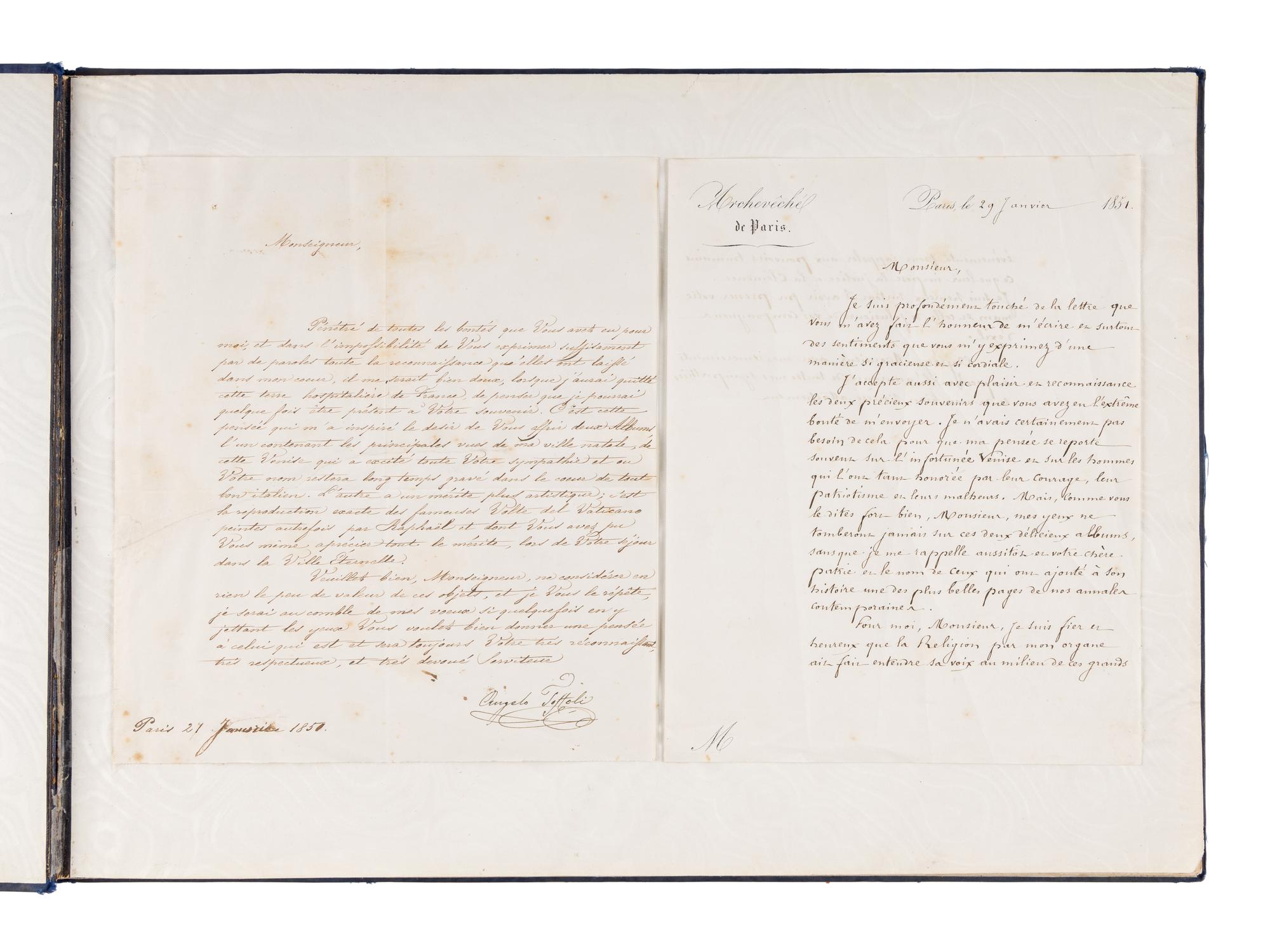 BORGHESI, Giovanni Battista (1790-1846). Le Principali Vedute di Venezia . Venice: Giuseppe Kier, [ca 1843].