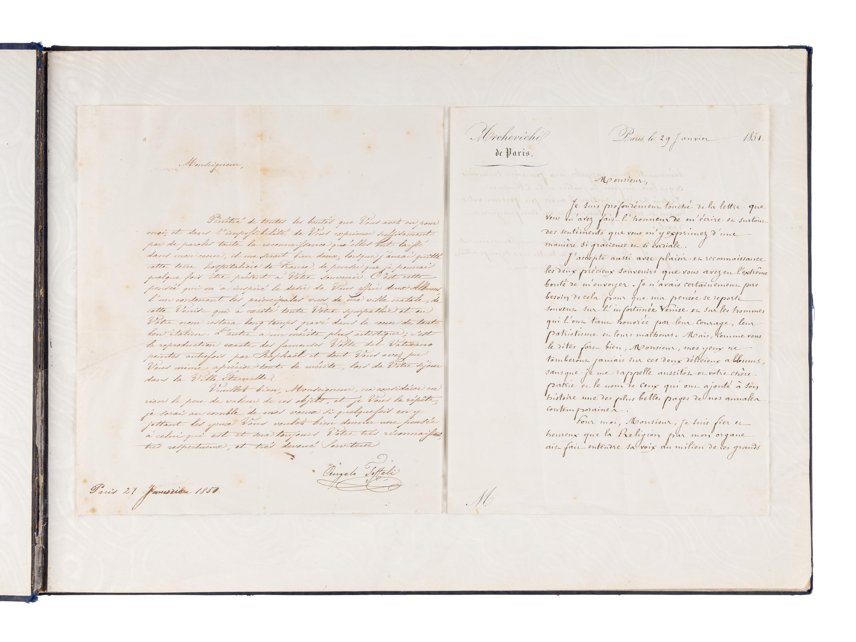 BORGHESI, Giovanni Battista (1790-1846). Le Principali Vedute di Venezia . Venice: Giuseppe Kier, [ca 1843].