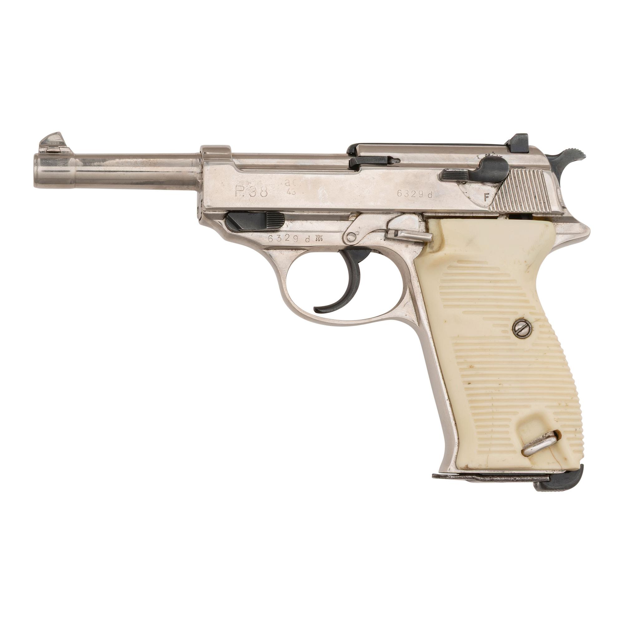 **Walther P.38 Nickel Plated