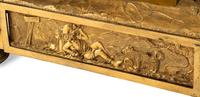 A French Gilt Bronze Mantel Clock