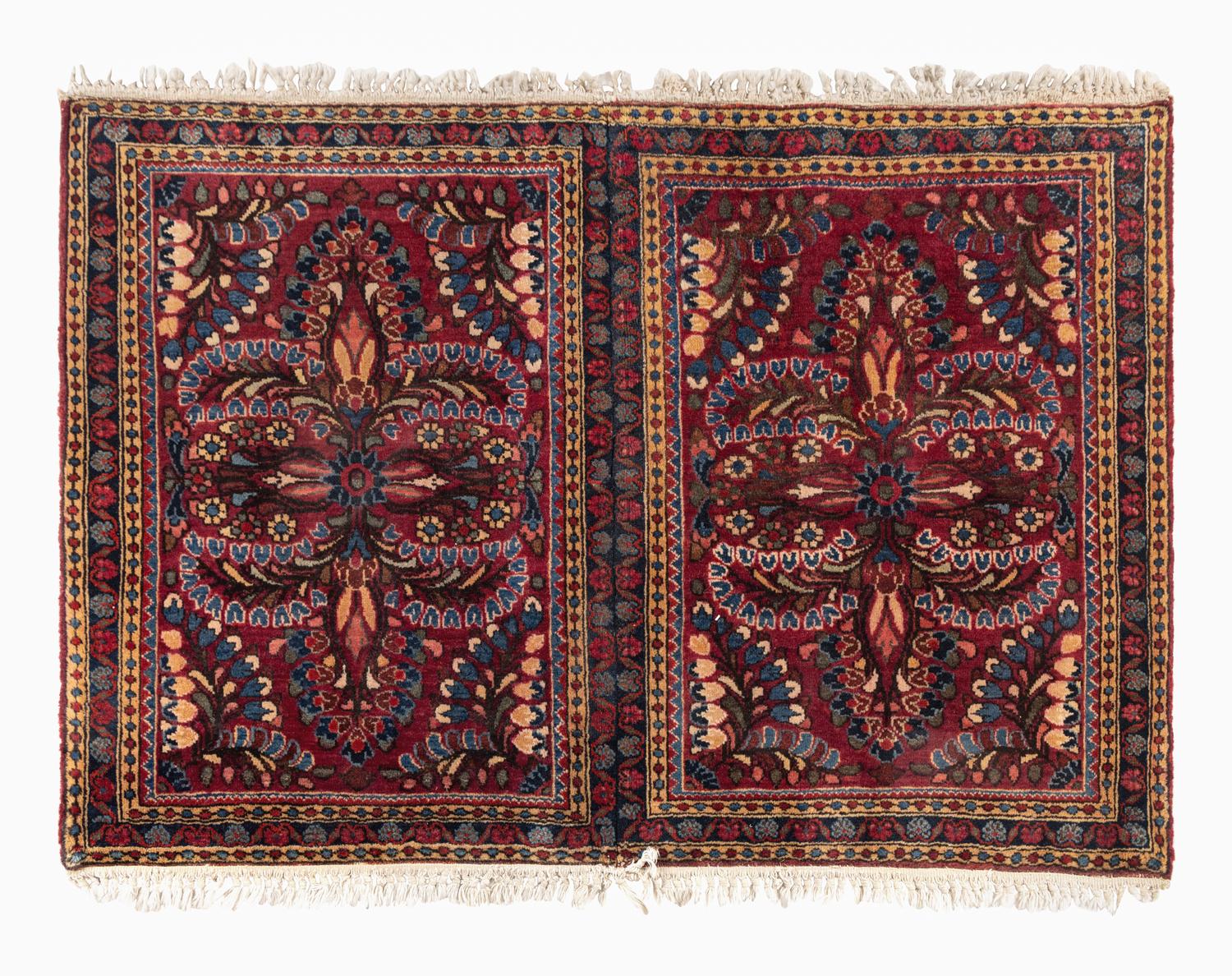 A Sarouk Mat
