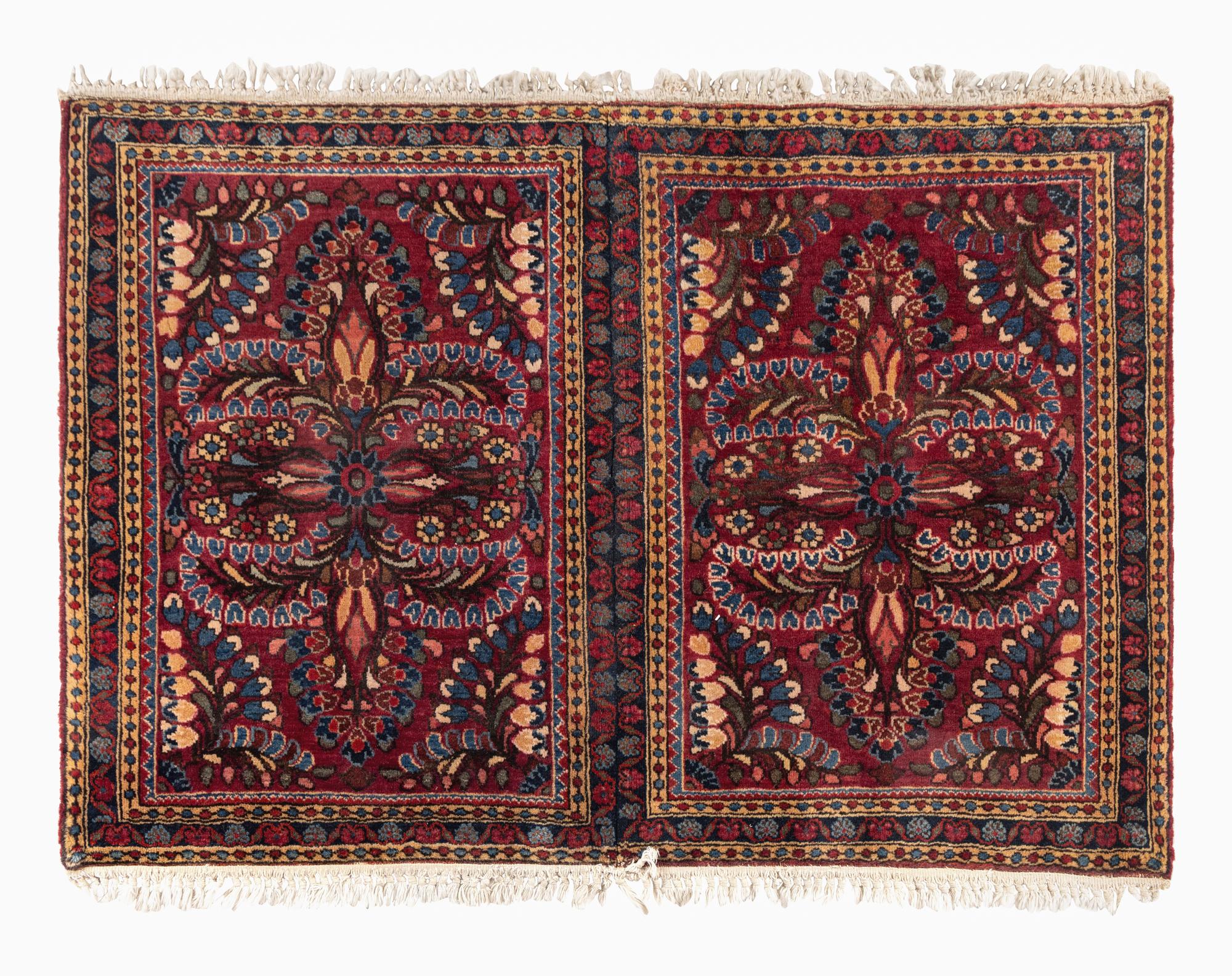 A Sarouk Mat