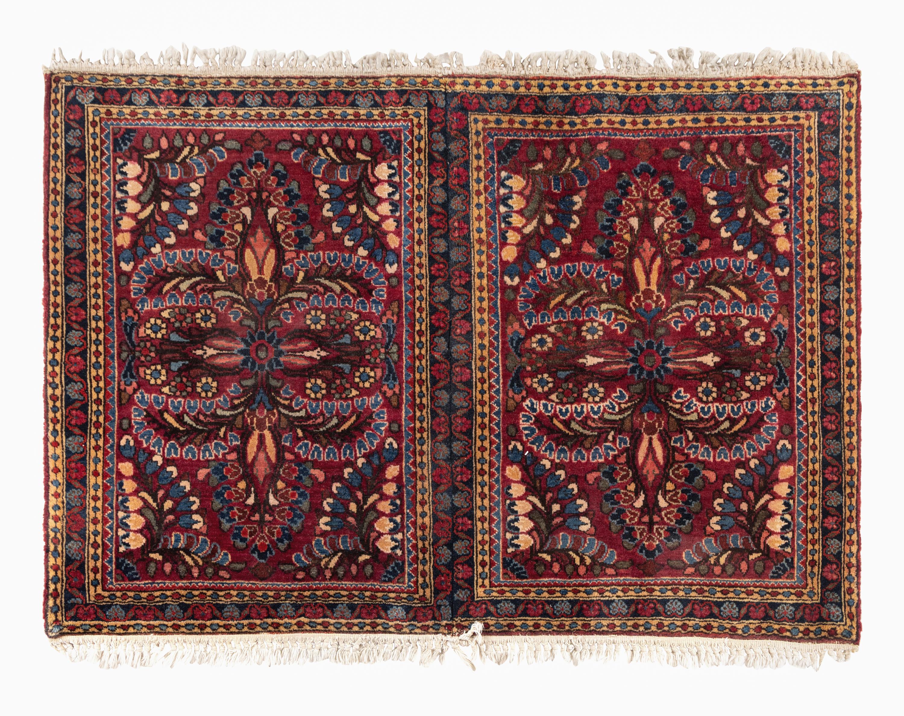 A Sarouk Mat