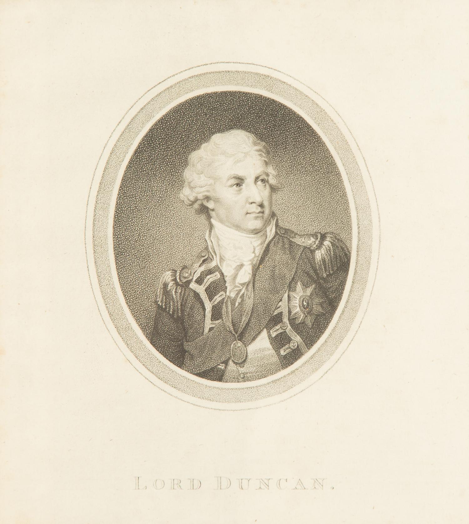A Group of Six Framed Black and White Engravings of Famous British Figures