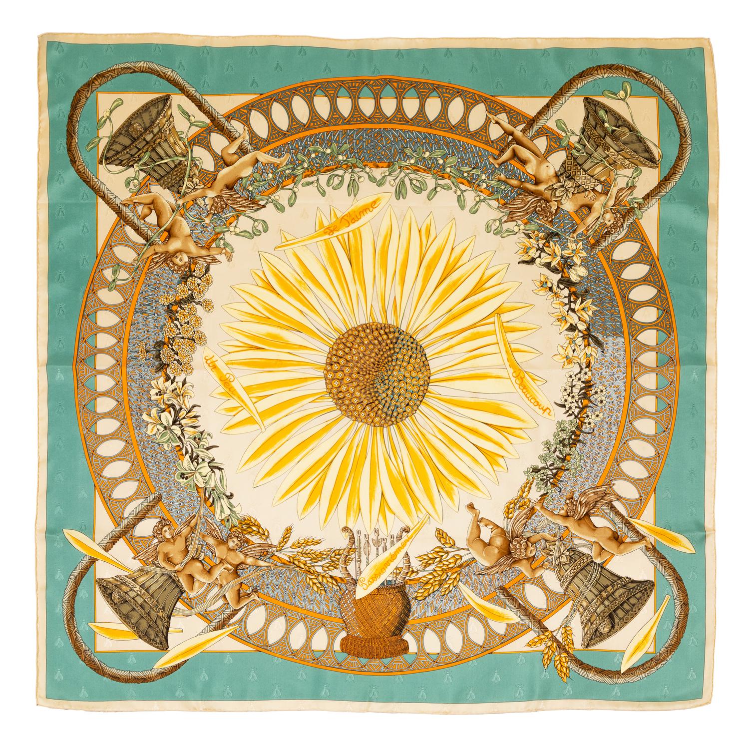 Hermès 90cm Silk Scarf