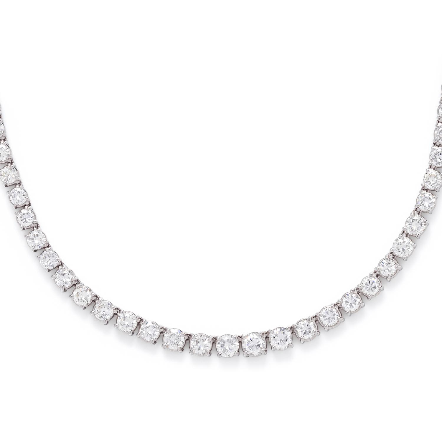 DIAMOND RIVIÈRE NECKLACE