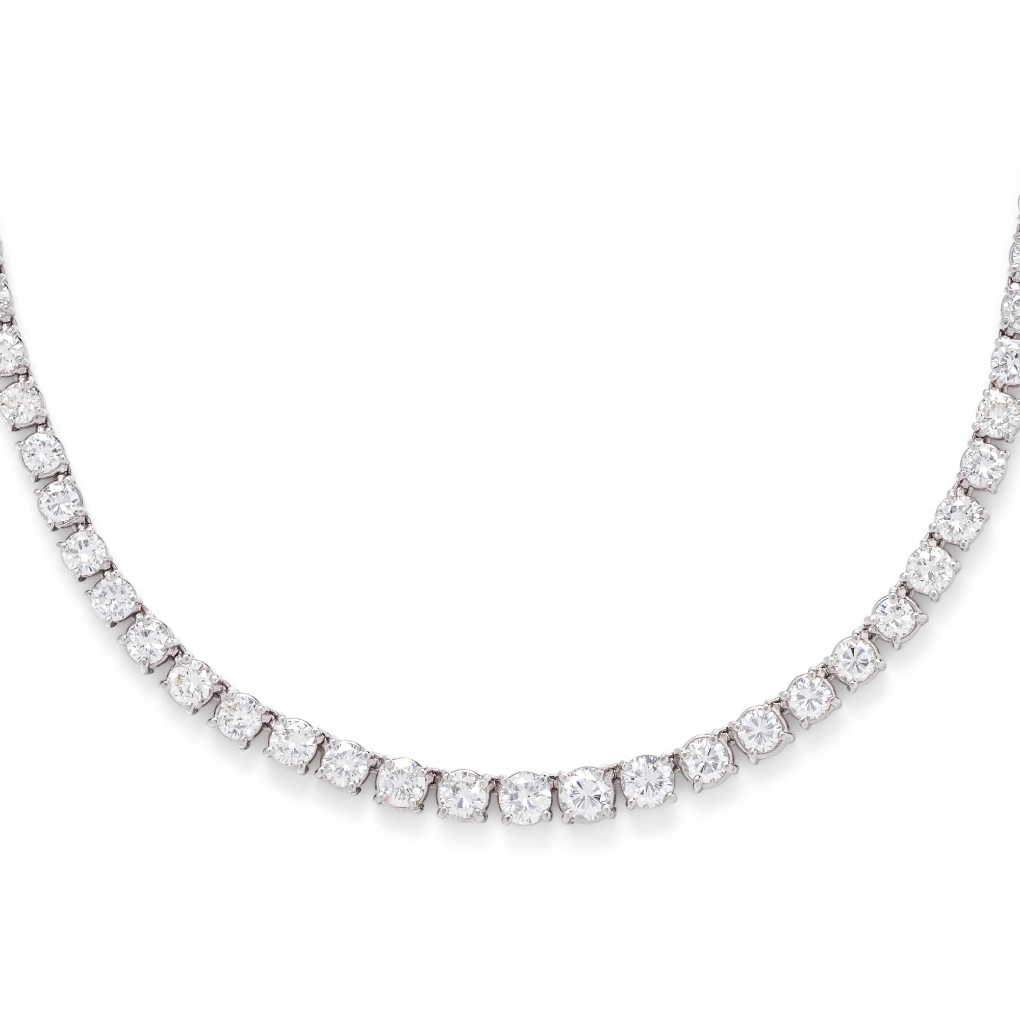 DIAMOND RIVIÈRE NECKLACE