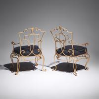 Jean-Charles Moreux (French, 1899–1956) — Pair of French Art Deco Armchairs, c. 1936