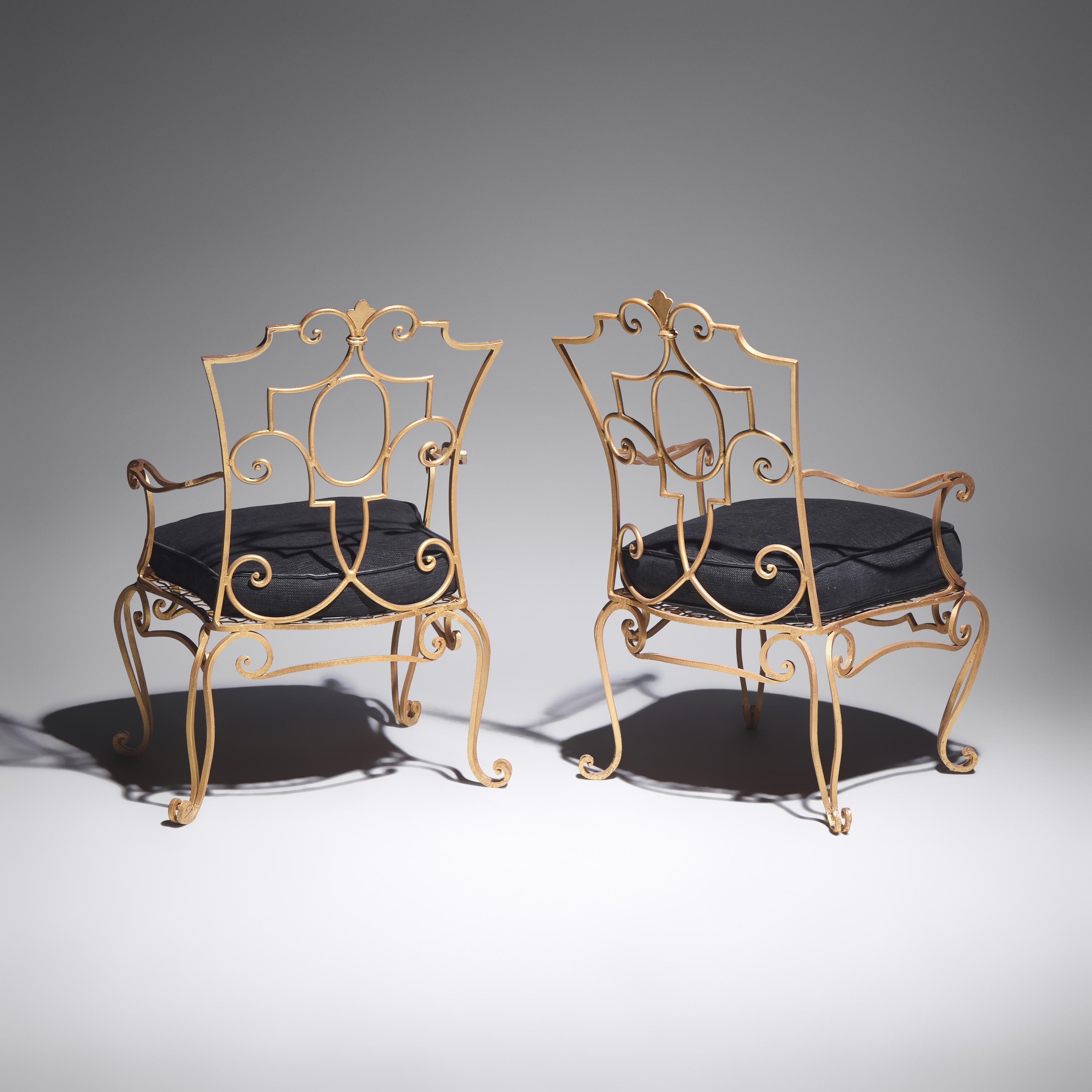 Jean-Charles Moreux (French, 1899–1956) — Pair of French Art Deco Armchairs, c. 1936