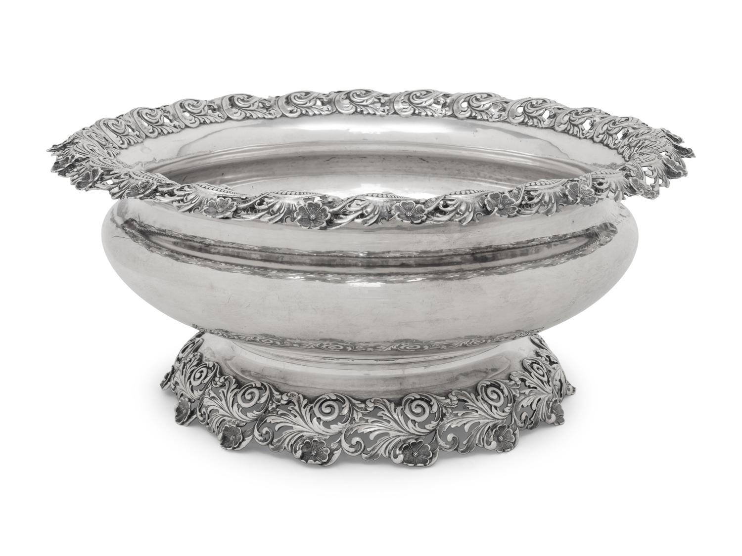 An American Silver Centerpiece Bowl