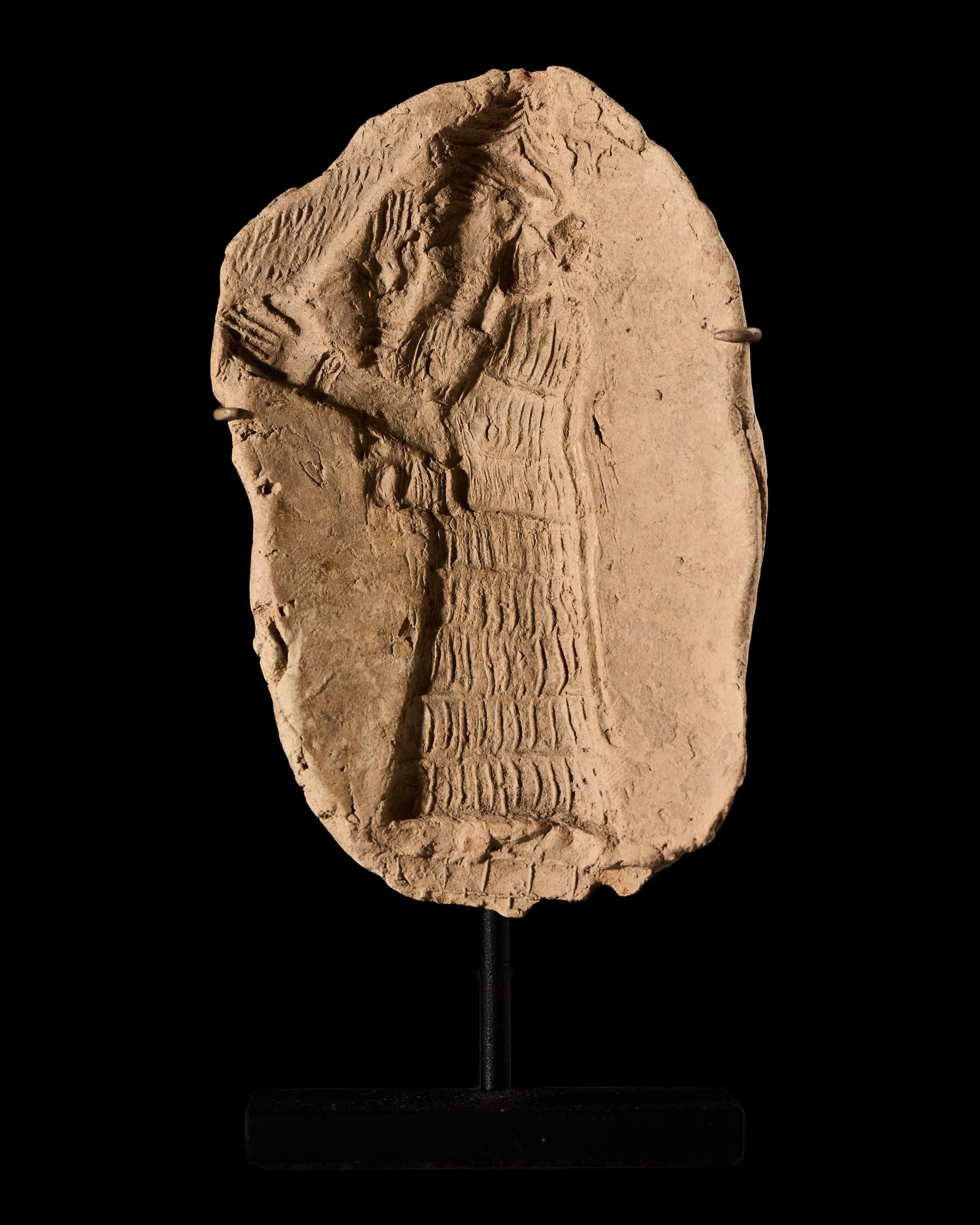 A Sumerian Clay Mold of a Priest