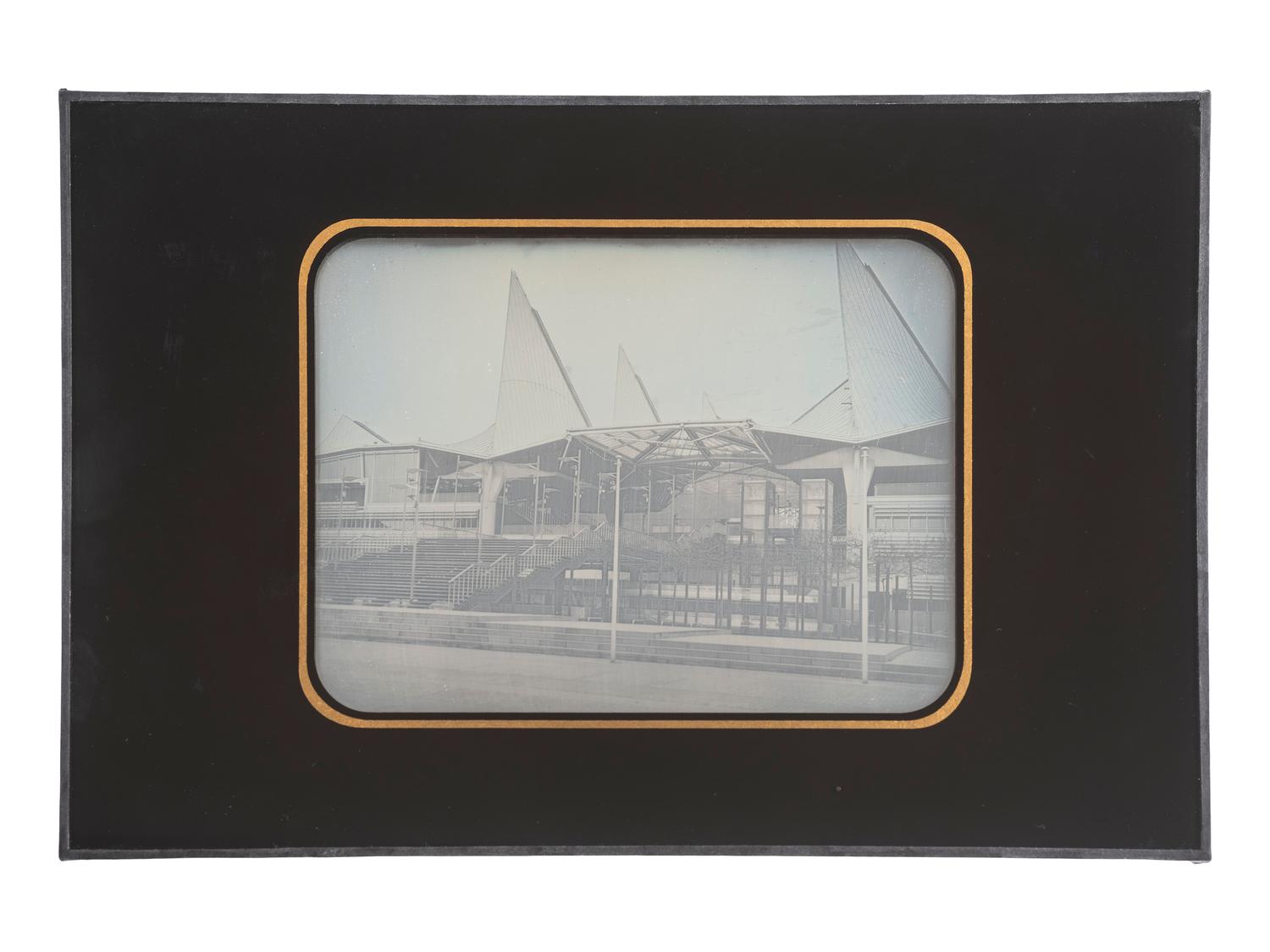 [EARLY PHOTOGRAPHY]. A trio of 21st-century daguerreotypes by modern European daguerreotypists.