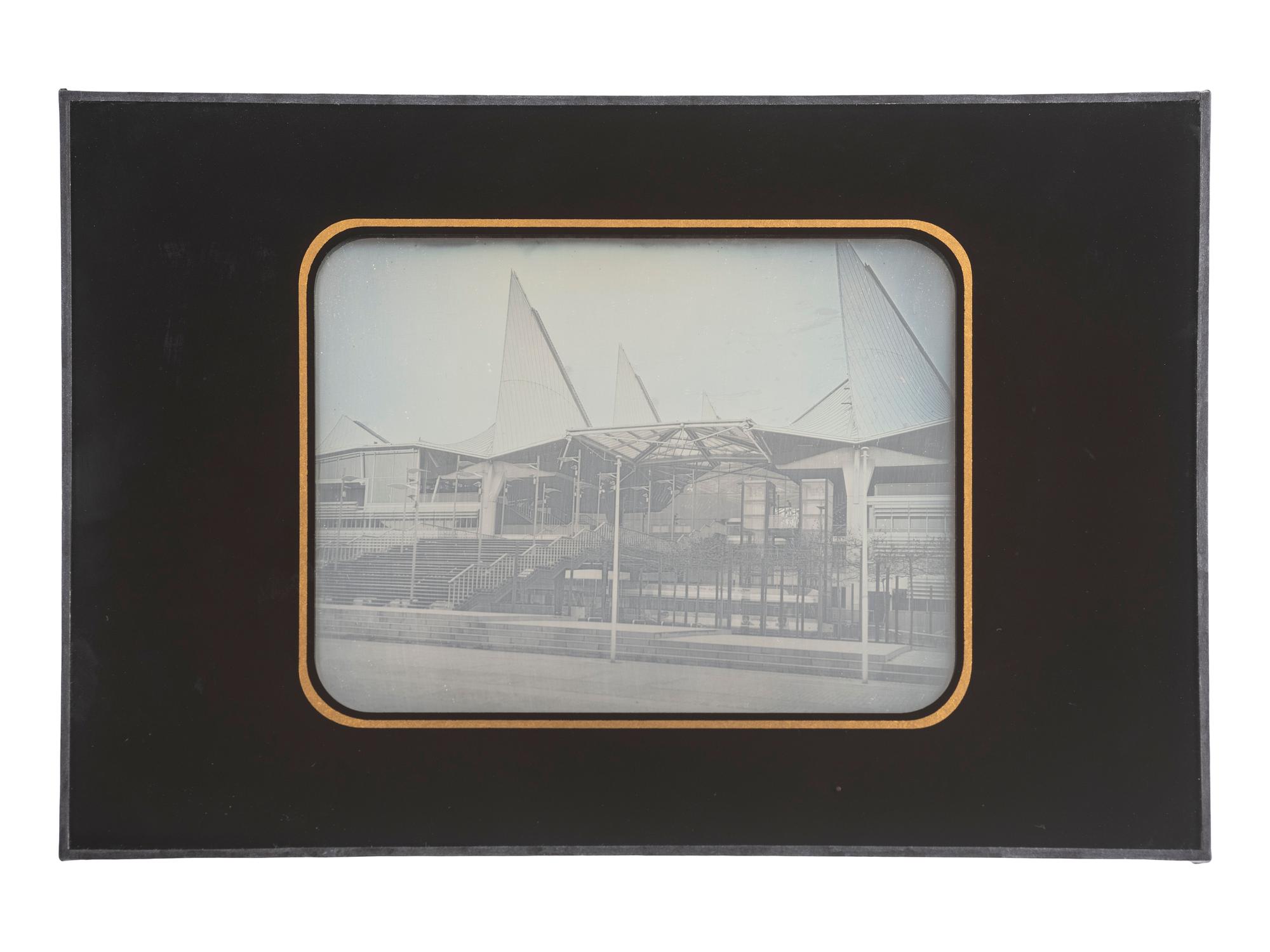 [EARLY PHOTOGRAPHY]. A trio of 21st-century daguerreotypes by modern European daguerreotypists.