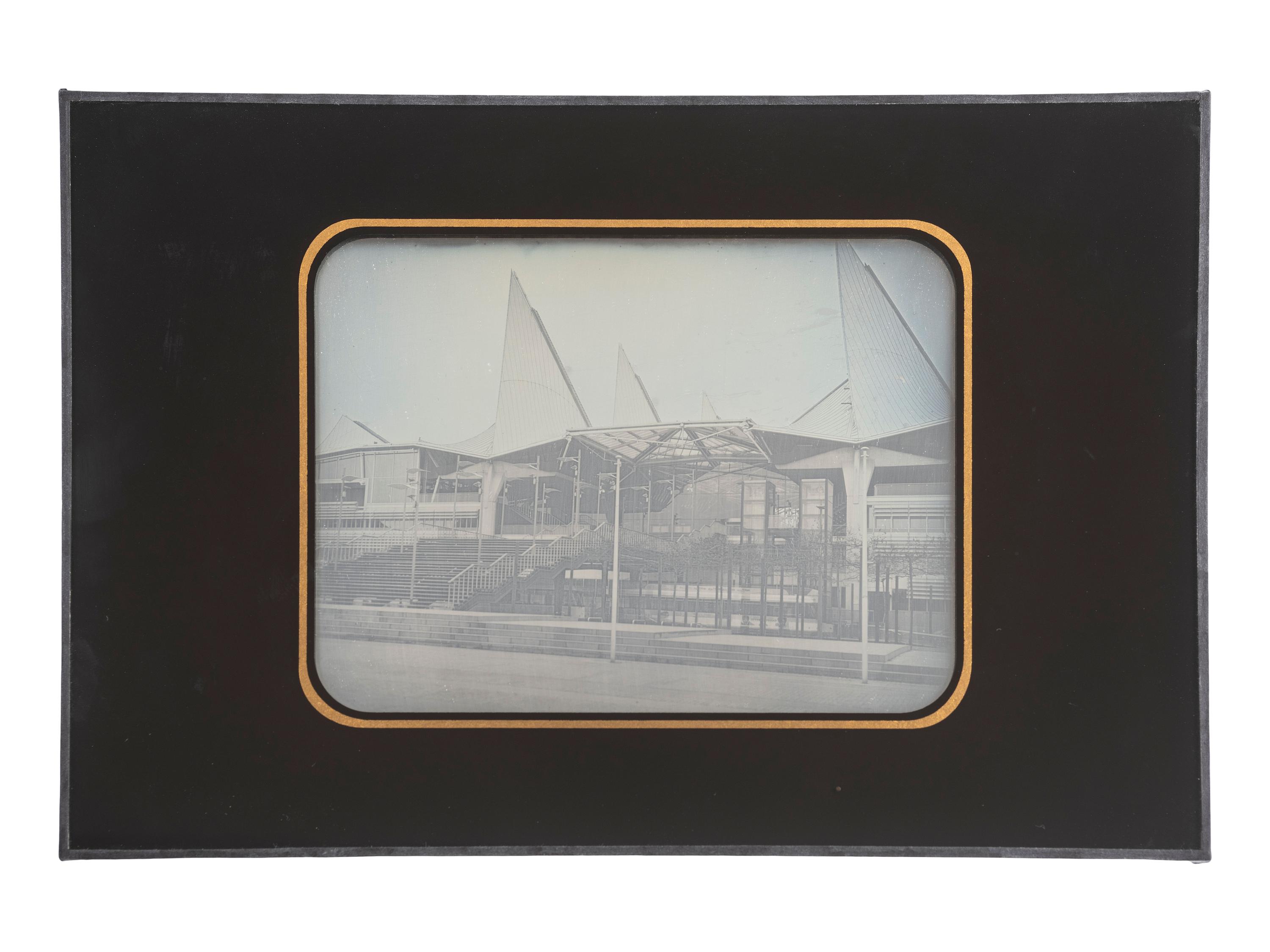[EARLY PHOTOGRAPHY]. A trio of 21st-century daguerreotypes by modern European daguerreotypists.