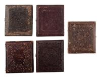 [EARLY PHOTOGRAPHY]. A group of 10 daguerreotypes of pairs of children and young adults, including: