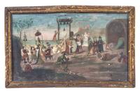 A Chinese Export Painting on Paper 9 1/4 x 15 3/4 inches. — 18TH/19TH CENTURY