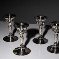 A Set of Four Georg Jensen Silver C andlesticks