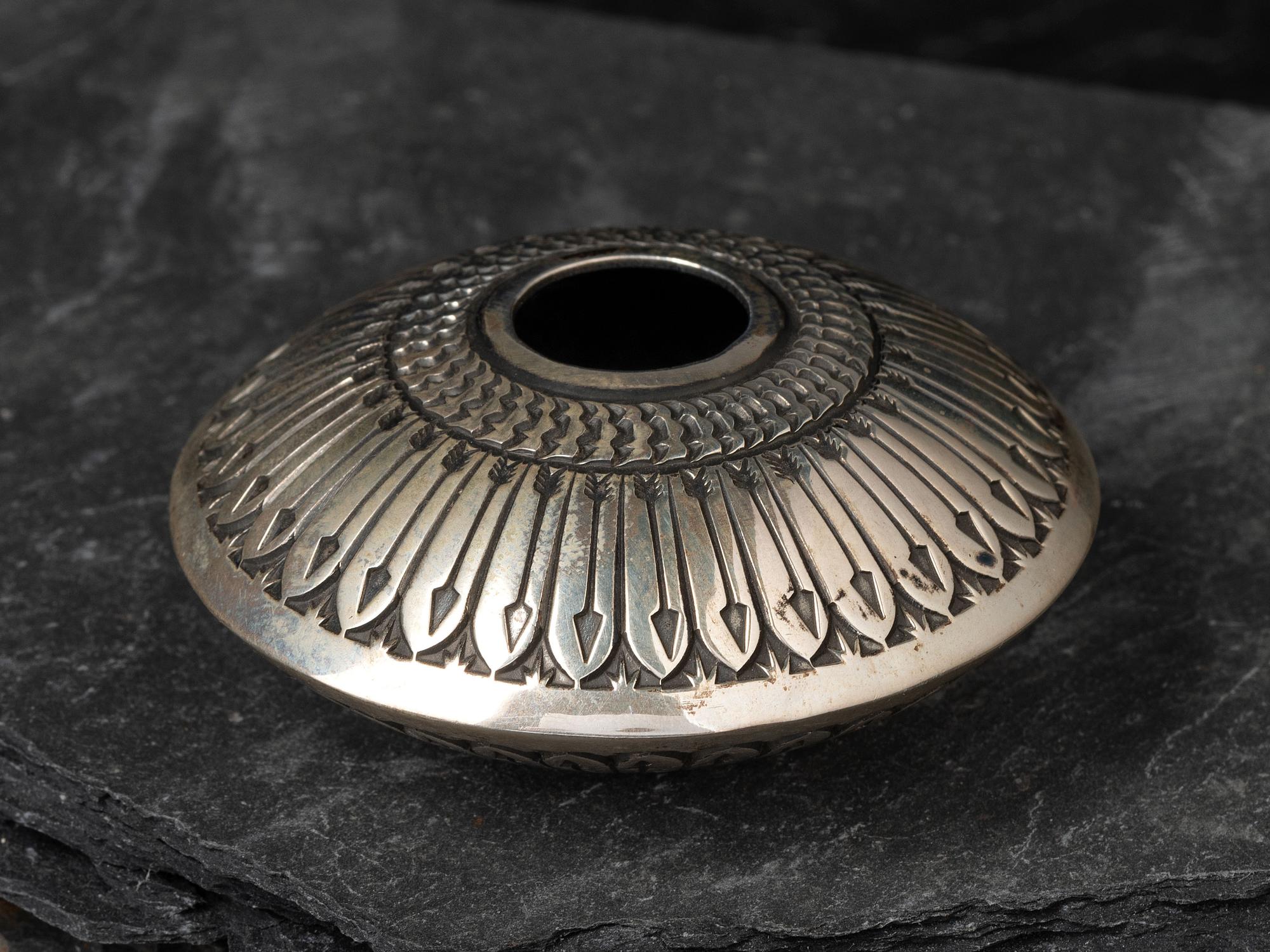 Sterling Silver Seed Jar