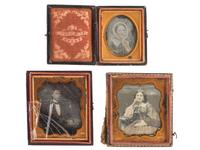 [EARLY PHOTOGRAPHY]. ANSON, Rufus P., photographer. A group of 14 daguerreotypes by Anson, including: