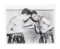 A Group of Assorted Boxing Collectibles (Including Muhammad Ali and Mike Tyson),