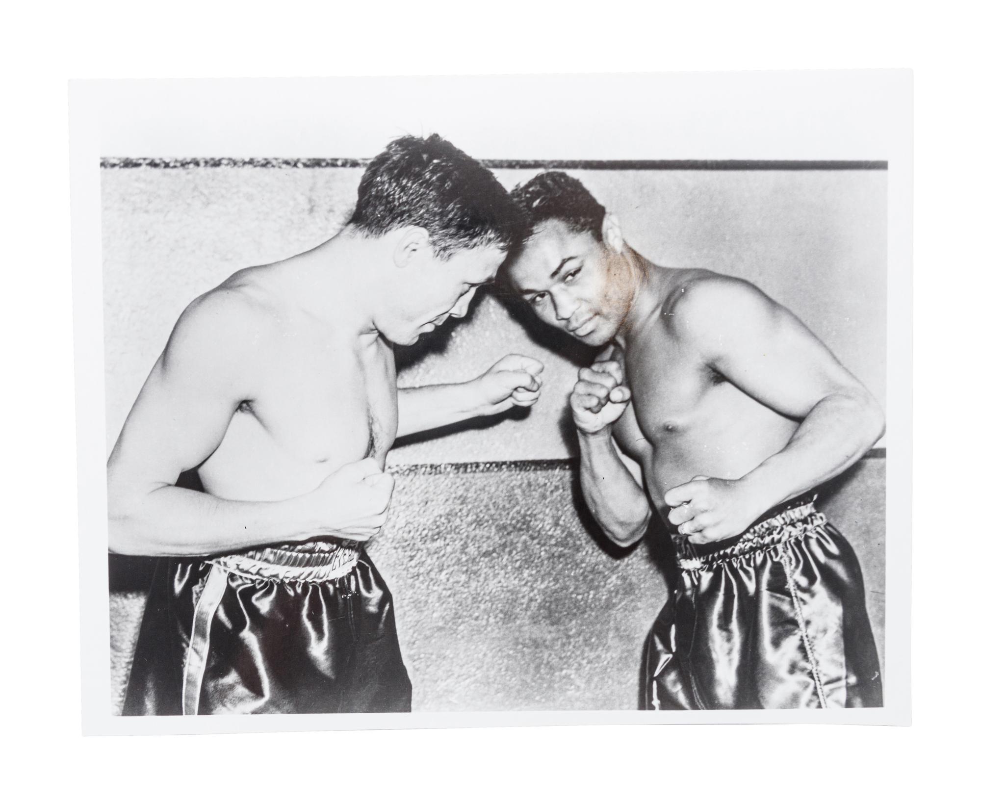 A Group of Assorted Boxing Collectibles (Including Muhammad Ali and Mike Tyson),