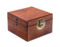 A Chinese Huanghuali Document Box Length 8 3/4 inches. — 18TH/19TH CENTURY