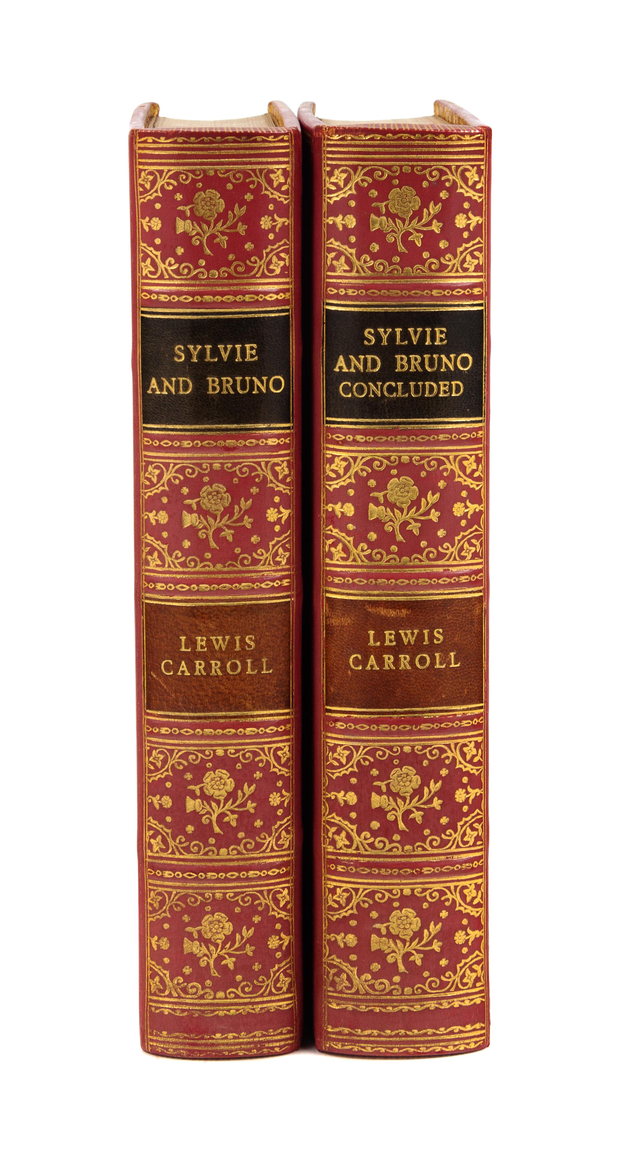 DODGSON, Charles Lutwidge ("Lewis Carroll") (1832-1898). Sylvie & Bruno. --Sylvie & Bruno Concluded. New York and London: 1889, 1893.