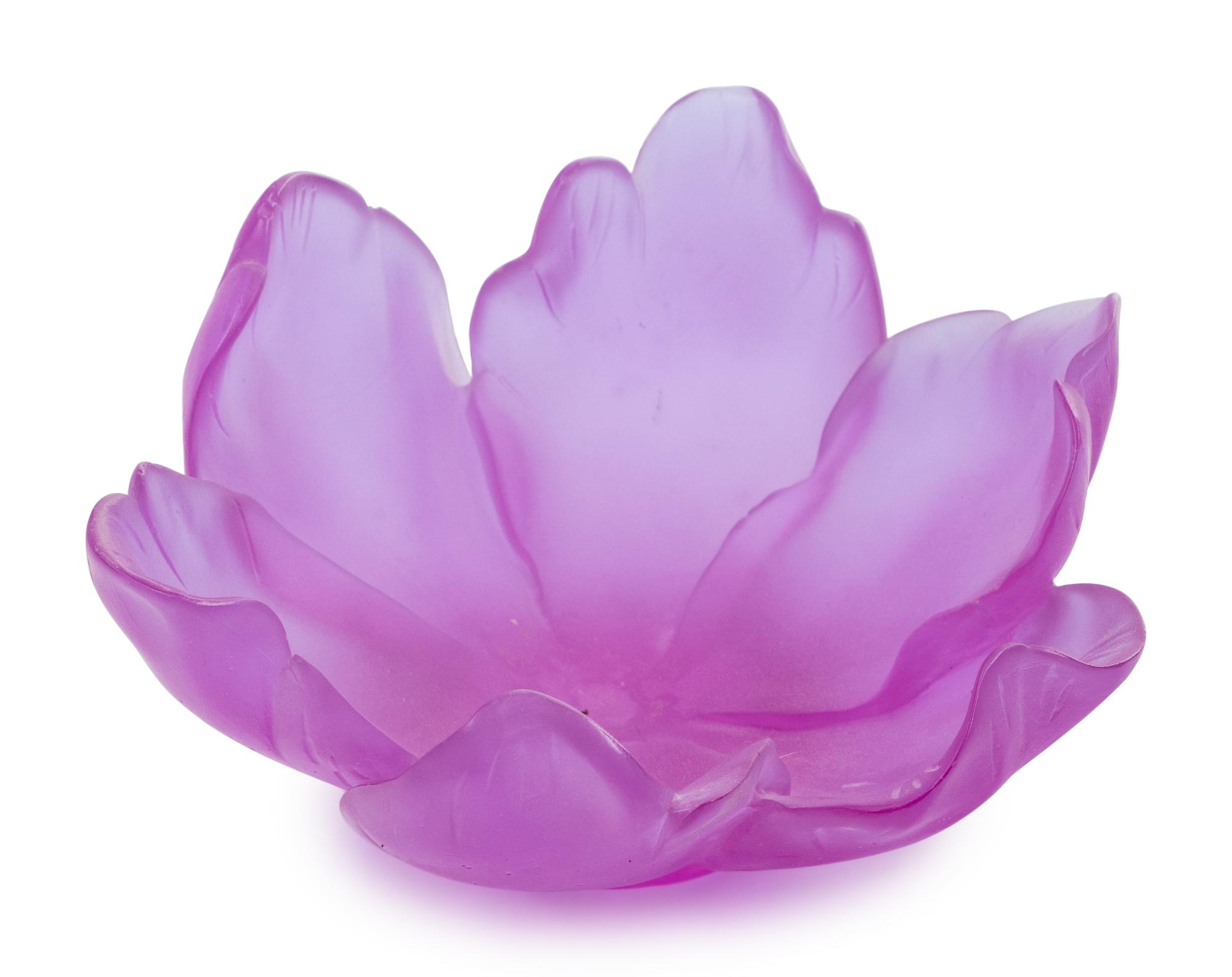 Four Daum Glass Articles