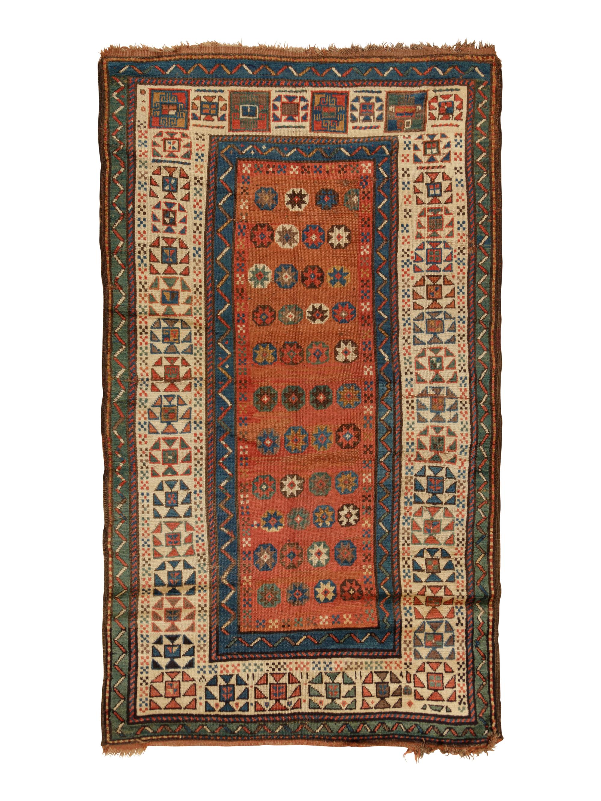 A Kazakh Wool Rug