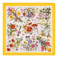 Gucci, Five Silk & Two Cotton Scarves
