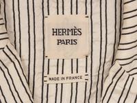 Hermès, Striped Seersucker Blazer