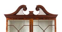 A George III Mahogany Secretary Bookcase