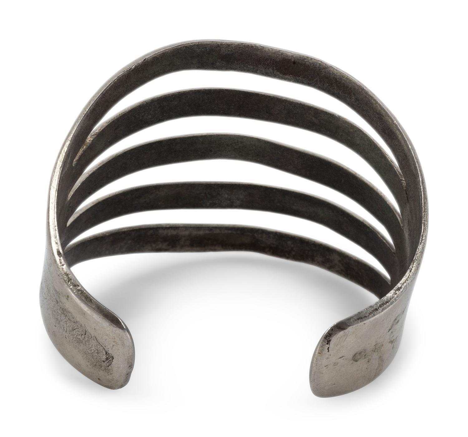 Navajo Sterling Silver Split Shank Cuff Bracelet