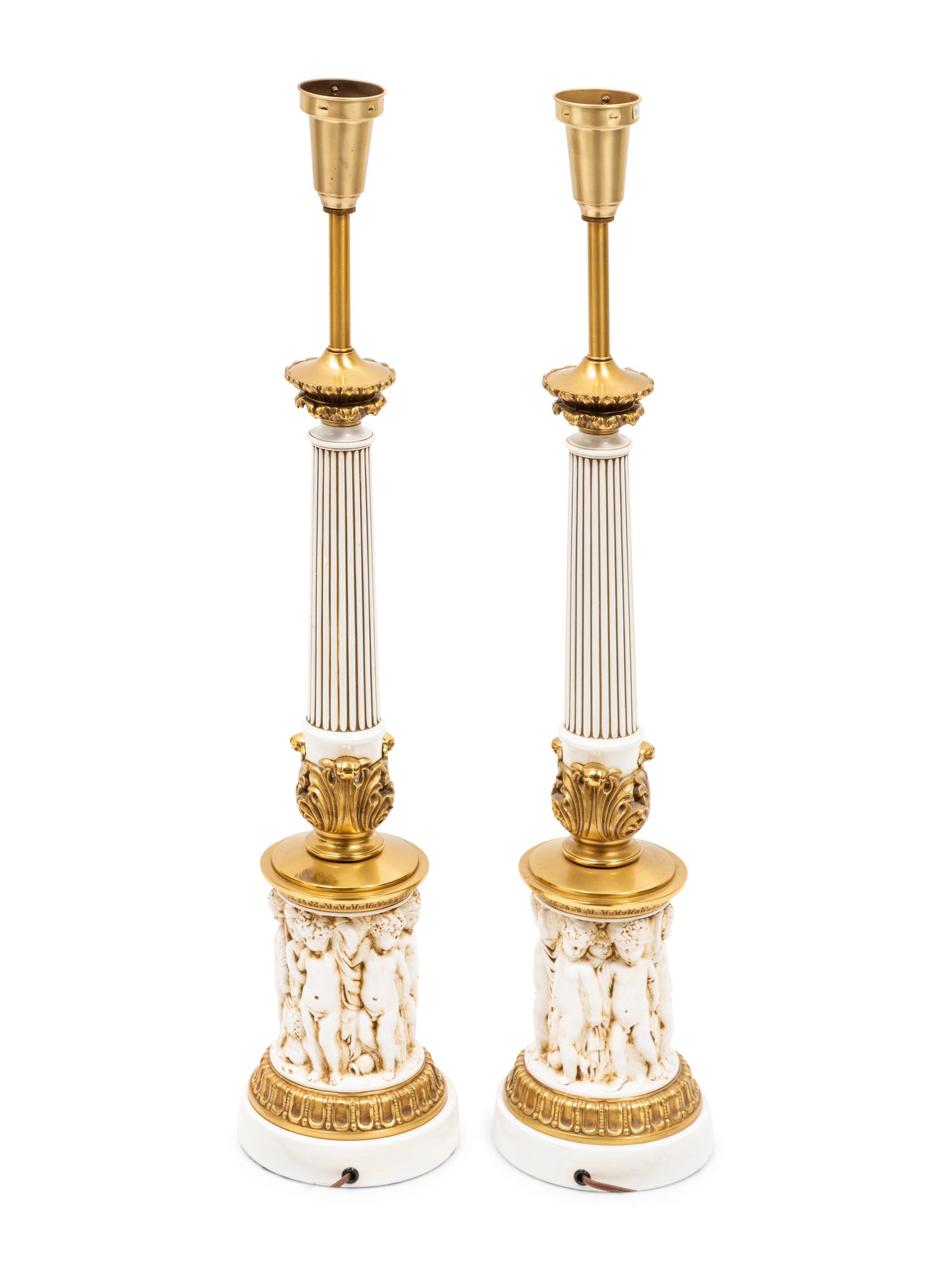 A Pair of Stiffel Table Lamps