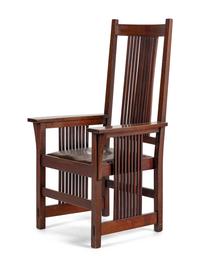 Spindle Arm Chair, model 376