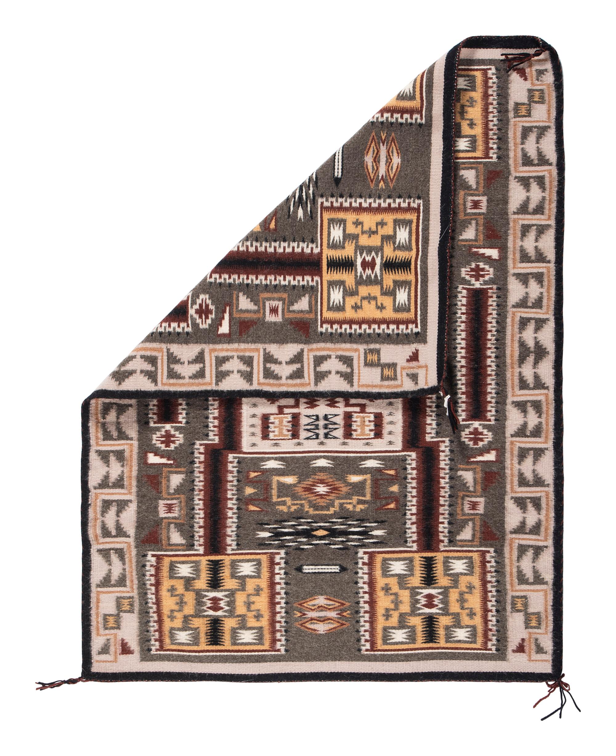Navajo Storm Pattern Weaving / Rug