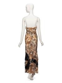 Carven Haute Couture, Cheetah Print Evening Gown & Wrap