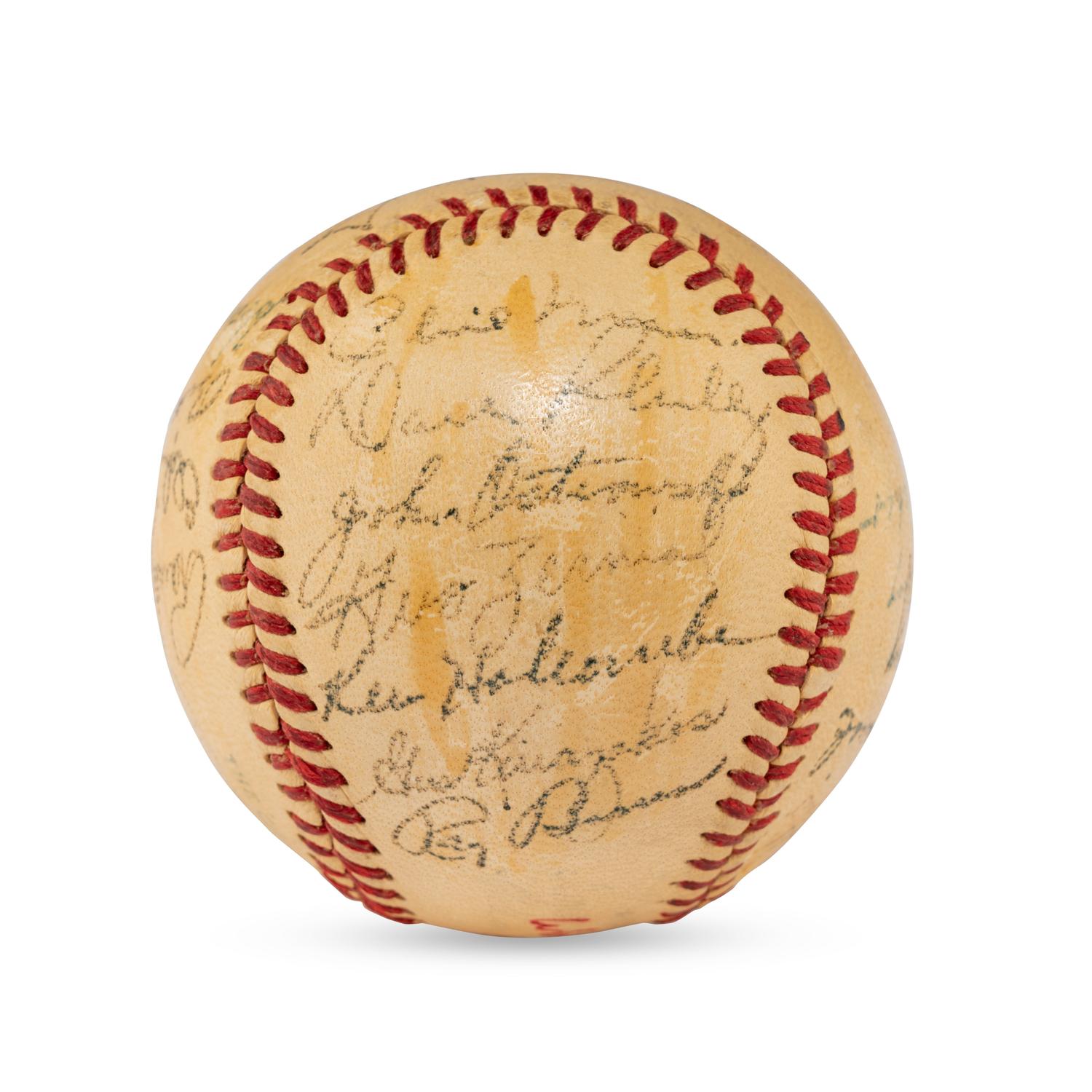 A 1950 Chicago White Sox Team Signed Autograph Baseball