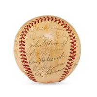 A 1950 Chicago White Sox Team Signed Autograph Baseball