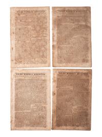 [MILITARIA] 19th c. docs and imprints incl. Civil War content from Estate of Carroll J. Delery III.