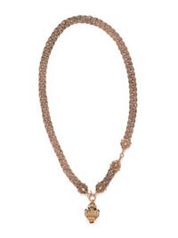BICOLOR GOLD PENDANT/NECKLACE