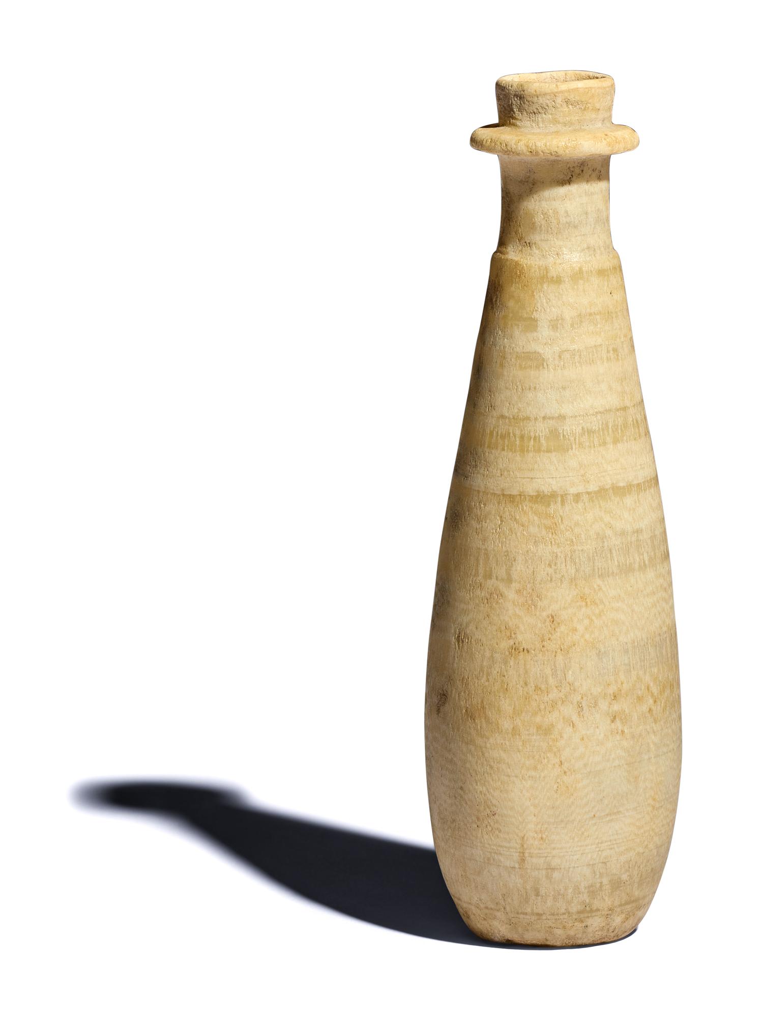 An Egyptian Alabaster Alabastron