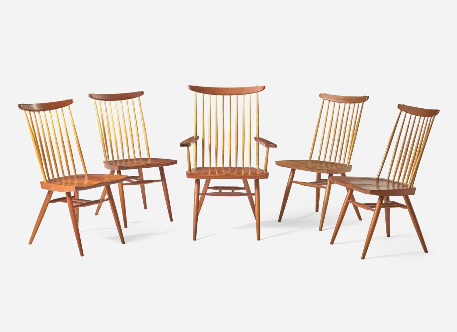 George Nakashima, Five New Chairs