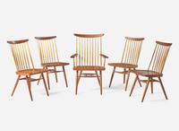 George Nakashima, Five New Chairs