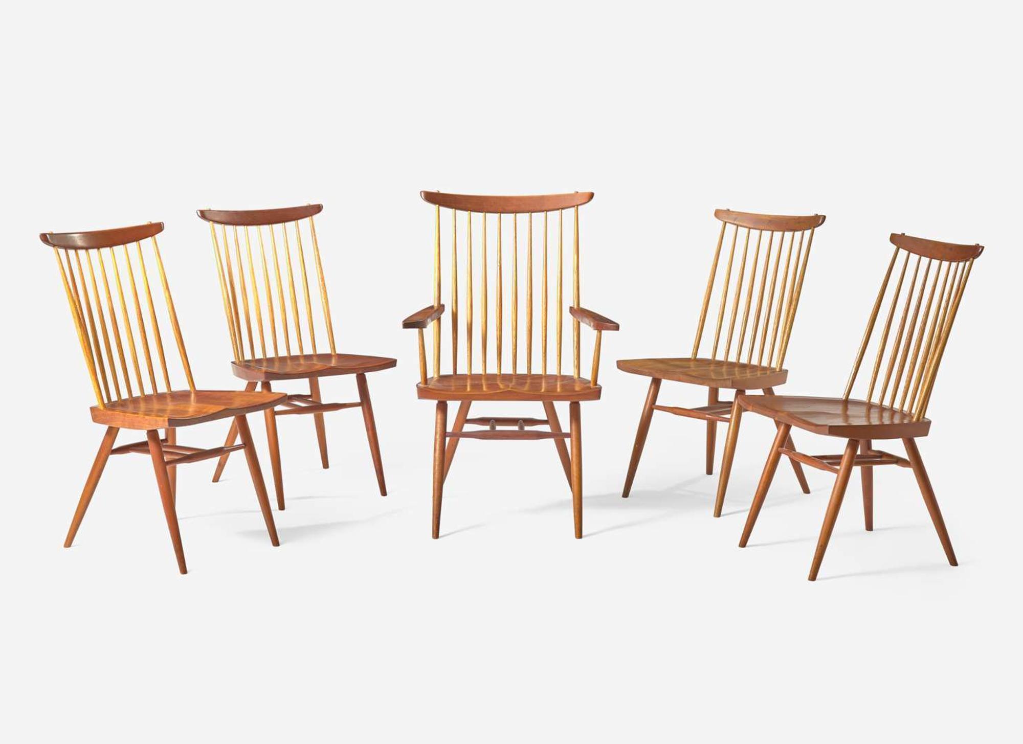 George Nakashima, Five New Chairs
