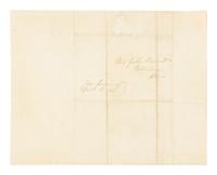 LINCOLN, Abraham (1809-1865). Autograph letter, signed ("A. Lincoln"), to John Bennett. Springfield, Illinois, 7 March 1843.