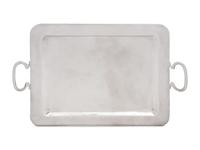 A Mexican Silver Serving Tray